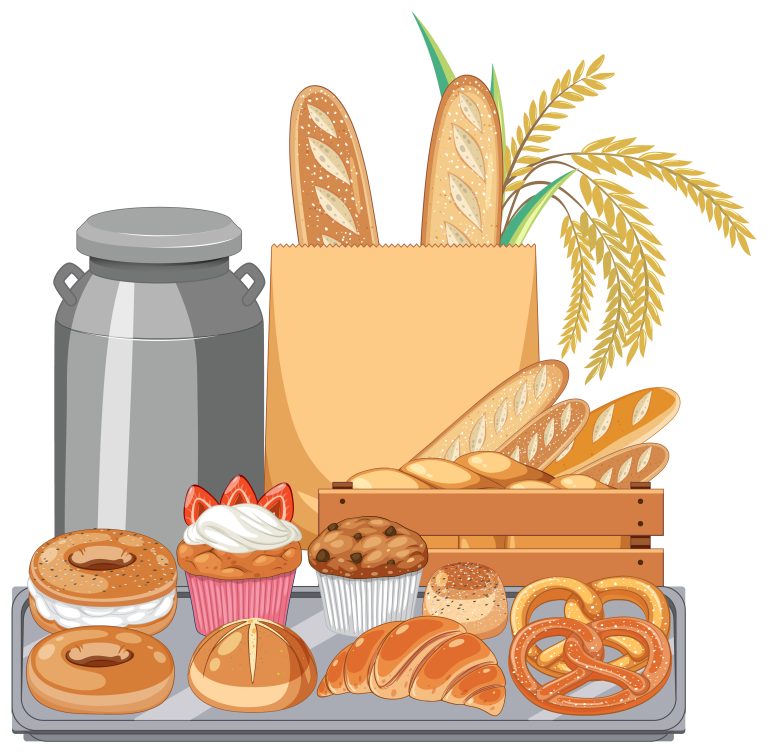 Bread and pastry products